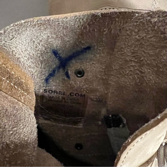 Sorel Women’s Joan of Arctic Wedge Mid Boot in Ash Brown - Picture 9 of 11